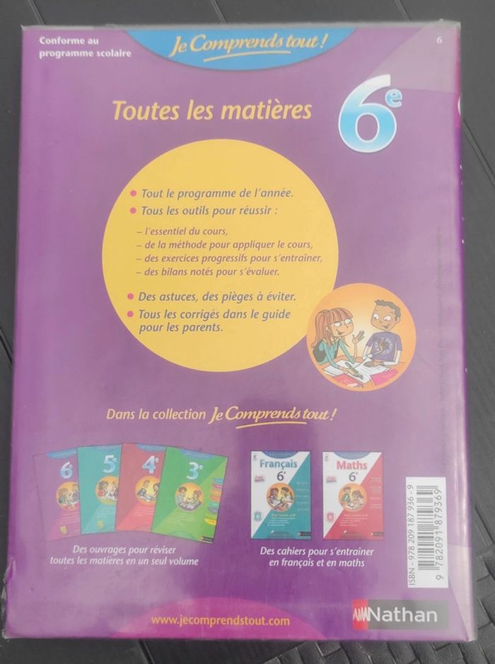 Livres révision programme exercices 6 ème - photo numéro 9