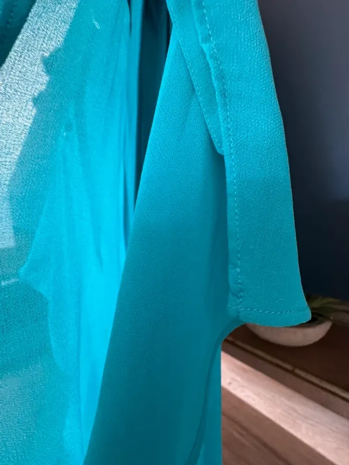 Blouse Bréal vert émeraude - photo numéro 5
