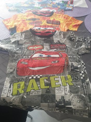 Tee-shirt cars en lot de 3