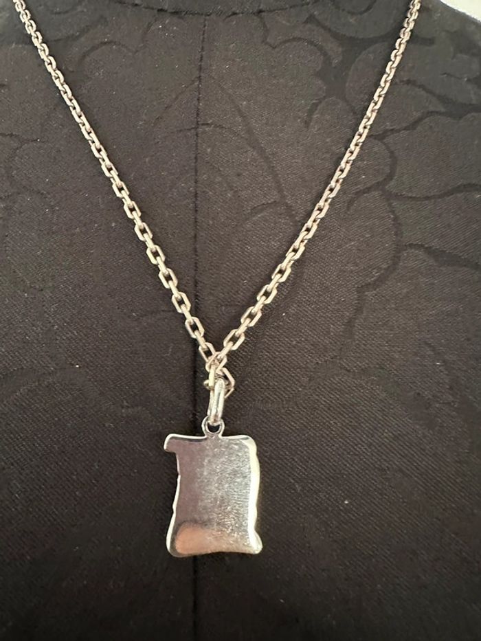 Chaîne avec pendentif manuscrit - photo numéro 3