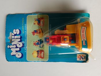 Jouet mécanique ancien manège forain Mini's Ceji Galoob blister mauvais état