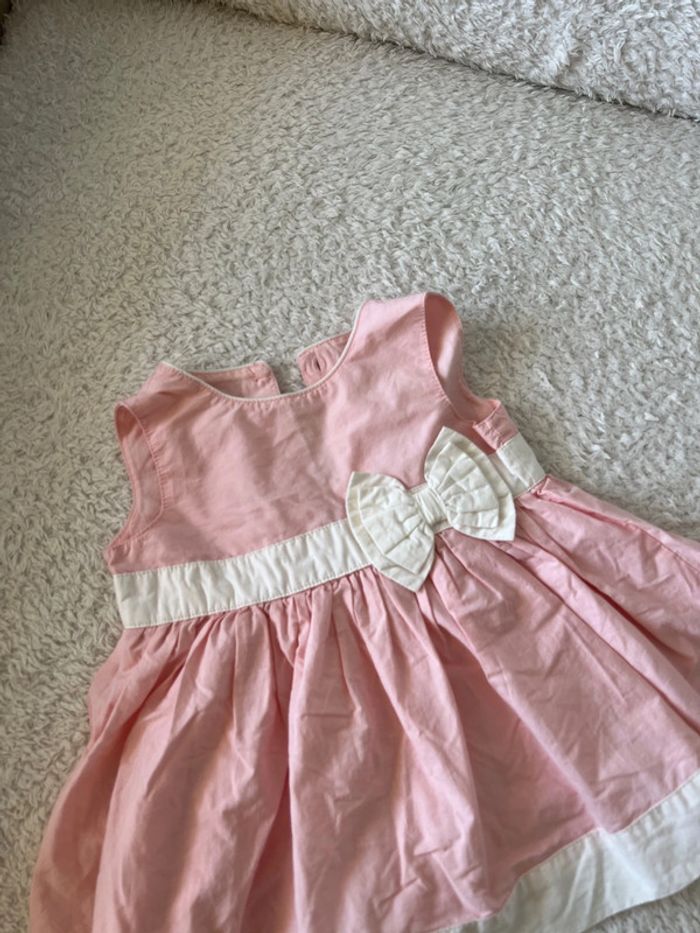 Robe rose noeud - photo numéro 2