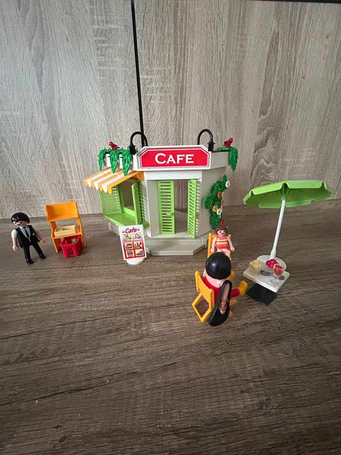 Playmobil café