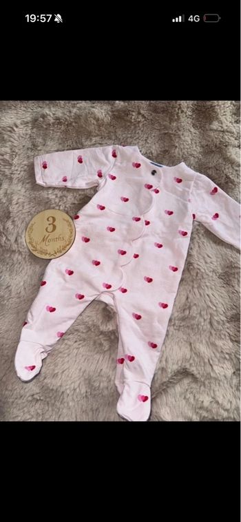 Pyjama Jacadi Rose 3 mois