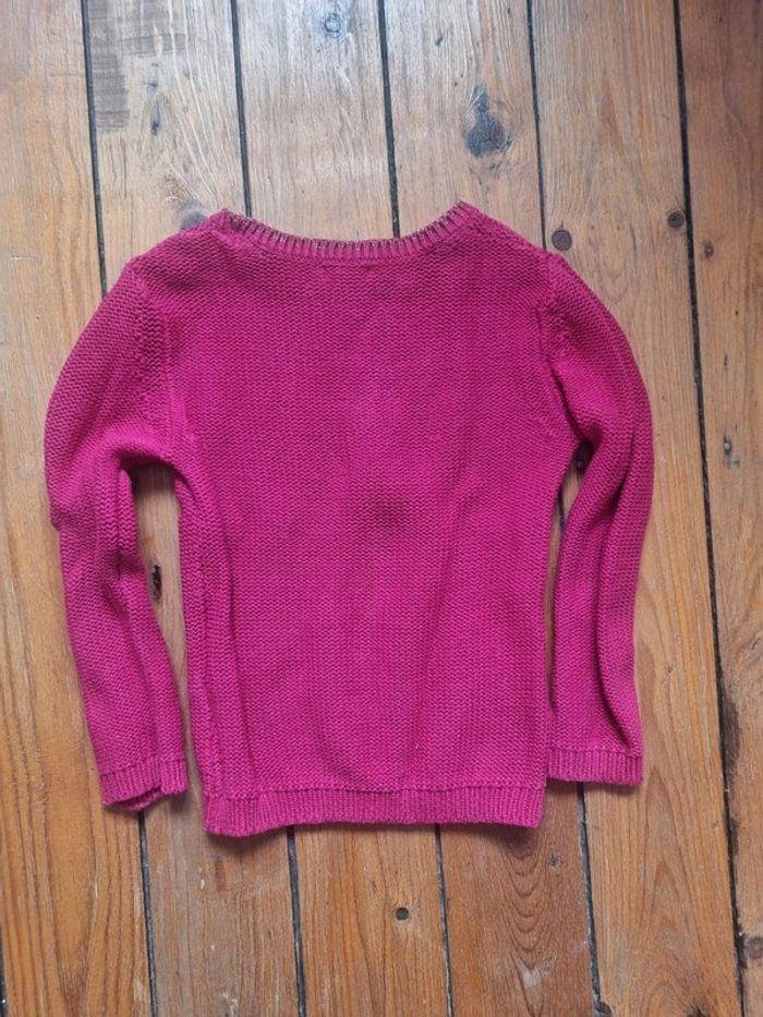 Pull laine rose 3 ans - photo numéro 3