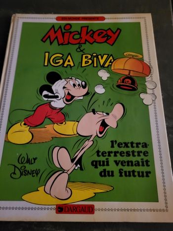 Livre Mickey bande dessinée