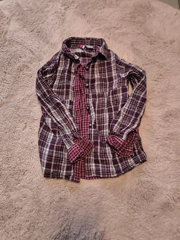 Chemise fille manche longue 6 ans