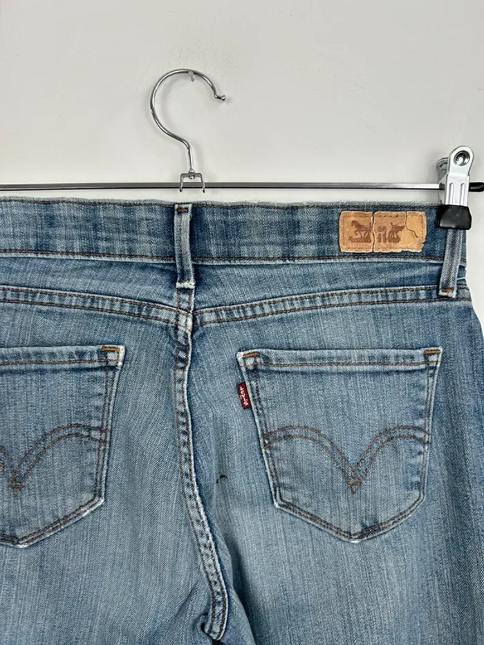 Jean Levi's Femme Bleu W28 | Perfect Waist Straight | Taille FR38 | Très Bon État NJ127 - photo numéro 9
