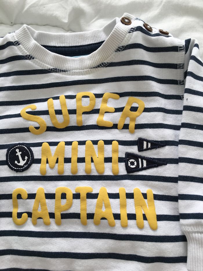 Sweat garçon 6 mois Gémo - photo numéro 2