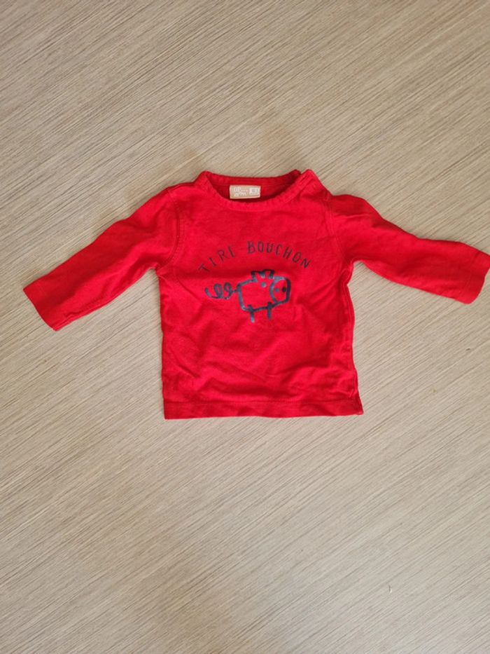 Tee shirt manche longue 6 mois