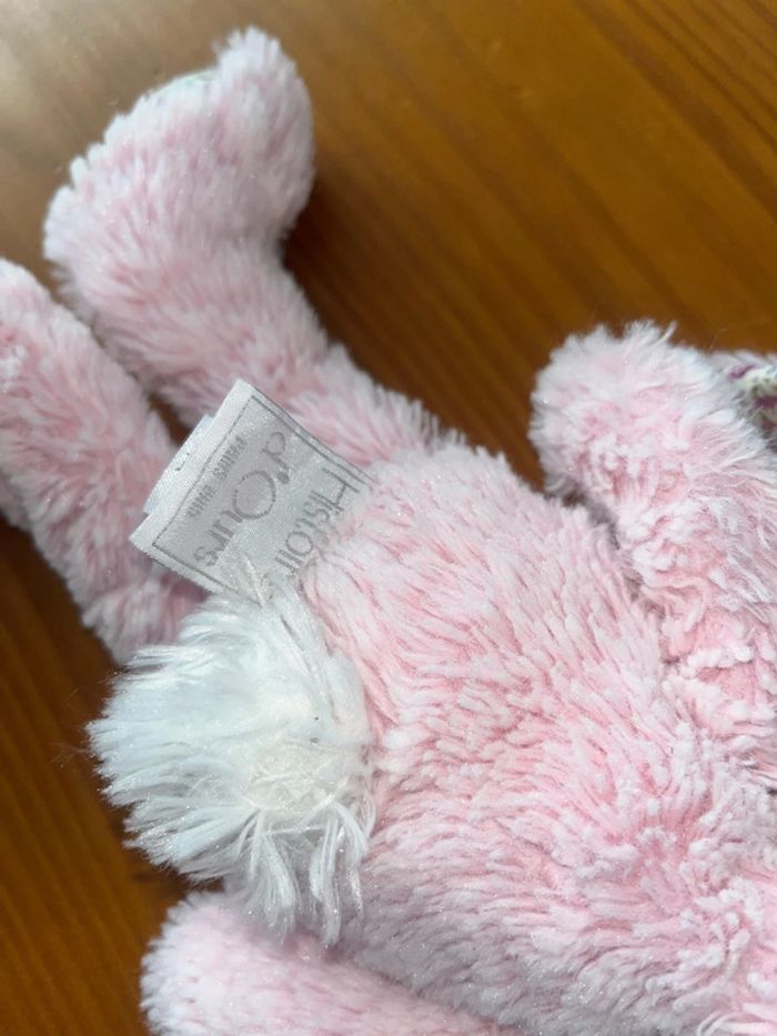 Peluche doudou, doudou, doudou, lapin, histoire d’ours - photo numéro 4