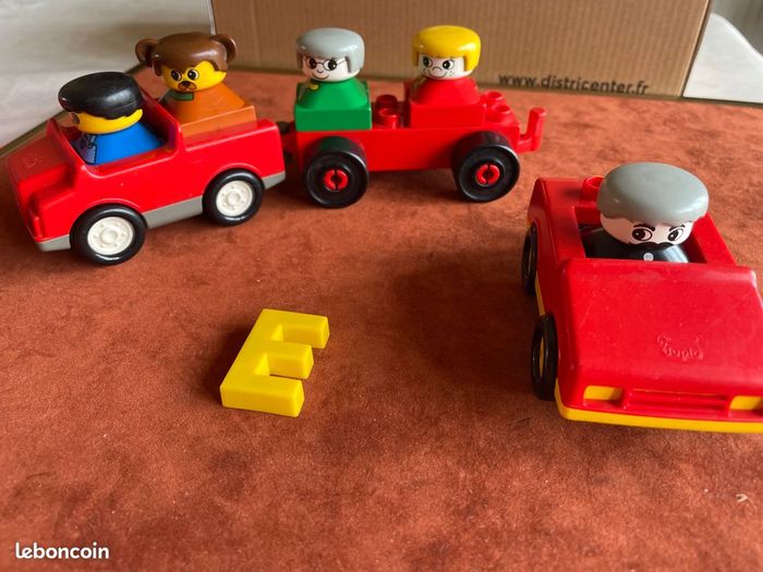 Lego duplo - véhicules + personnages