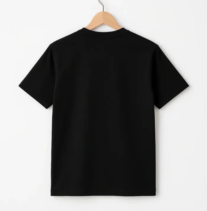 T shirt noir 100% coton taille XL - photo numéro 2