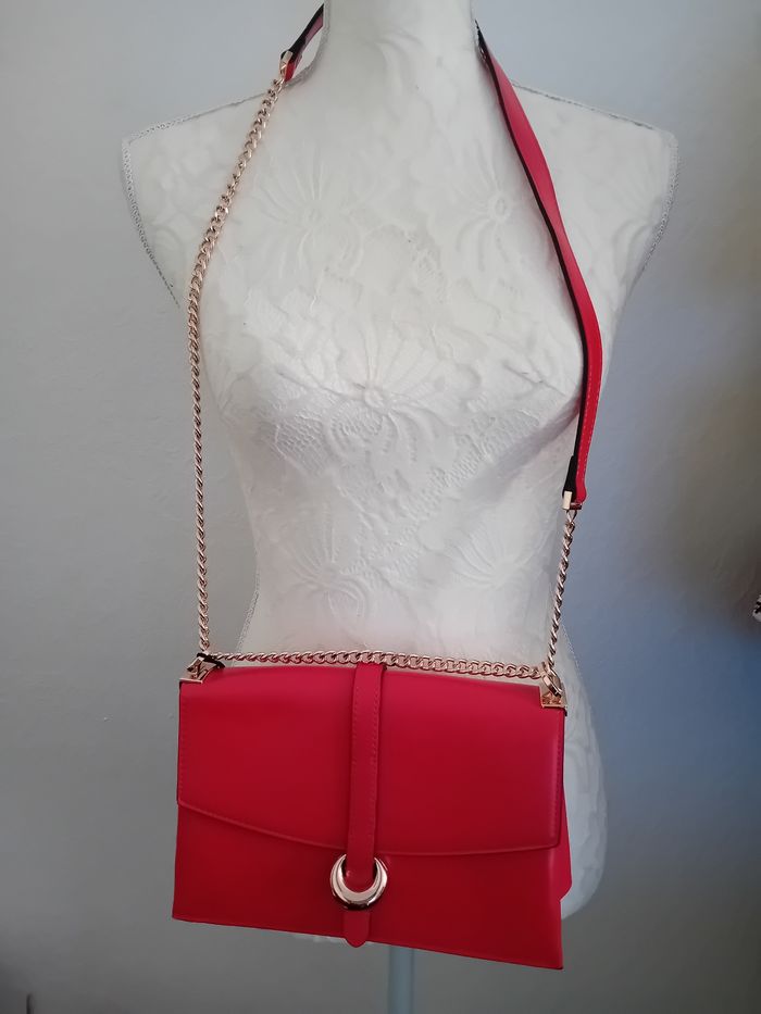 Sac bandoulière rouge - photo numéro 2