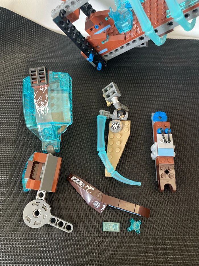 Lego Chima lot vrac 70145 mammouth des glaces non complet pièces détachées officiel - photo numéro 5