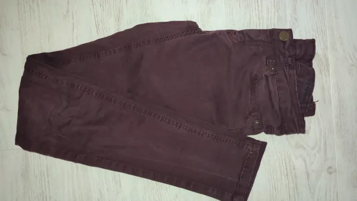 Jean Skinny Bizzbee Bordeaux - photo numéro 4