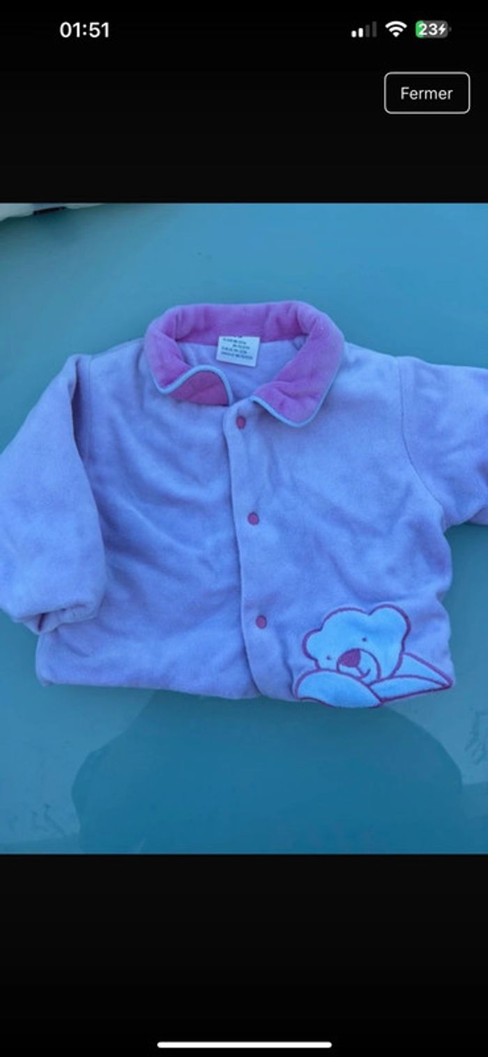 Bébé fille 3 mois – Doudoune Minnie + 7 pièces – 3€” - photo numéro 6