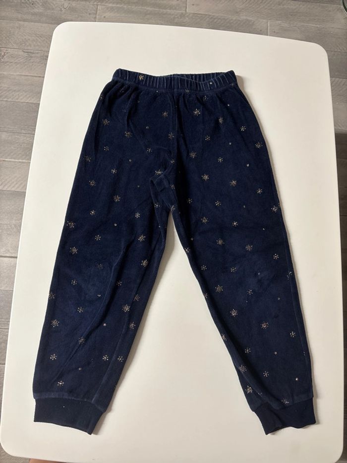 Pyjama velours reine des neiges - photo numéro 7