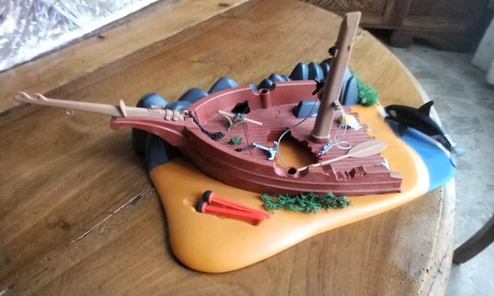 Playmobil Bateau échoué  reference 4136 - photo numéro 2