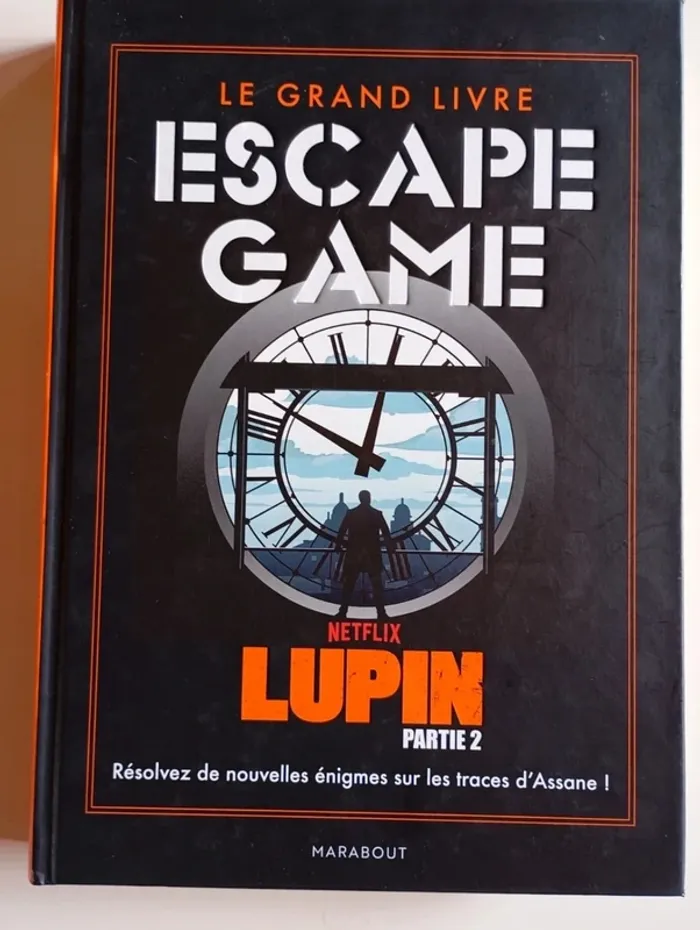 Le grand livre escape game Lupin - Saison 2