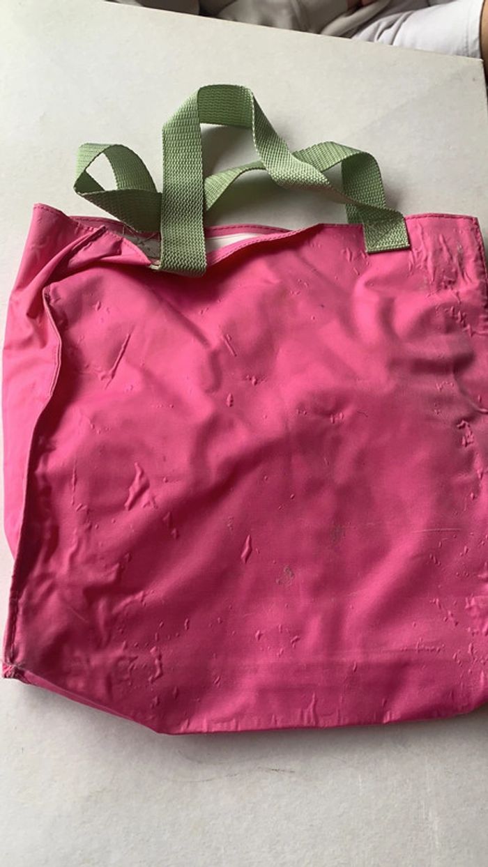 Sac en plastique Barbie poupée rose - photo numéro 5