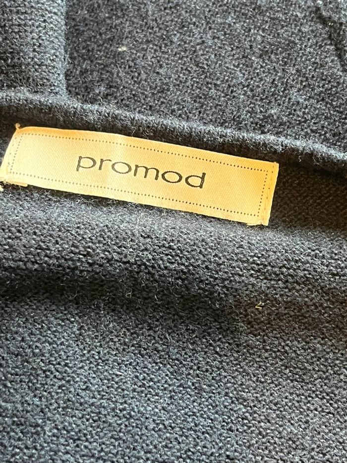 Robe en lainage marine Promod S - photo numéro 4