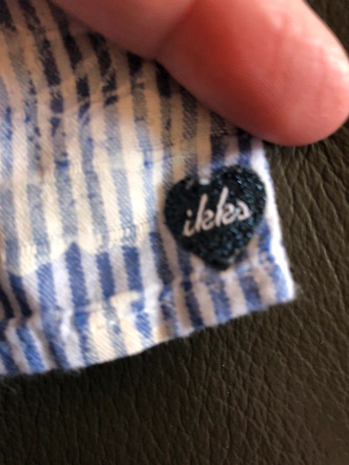 Ensemble chemise et veste molleton 12 mois IKKS - photo numéro 4