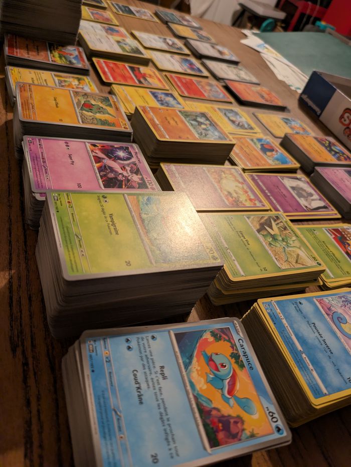 Pack 500 cartes Pokémon - 45€