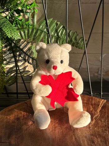 Peluche ourson canada