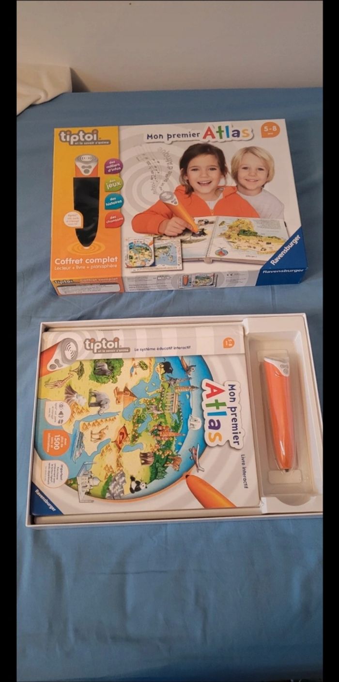 Jeu tiptoi mon premier atlas
