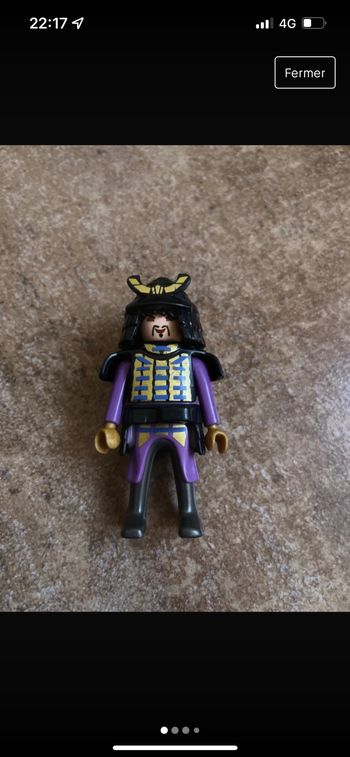 Figurine Playmobil  samouraï