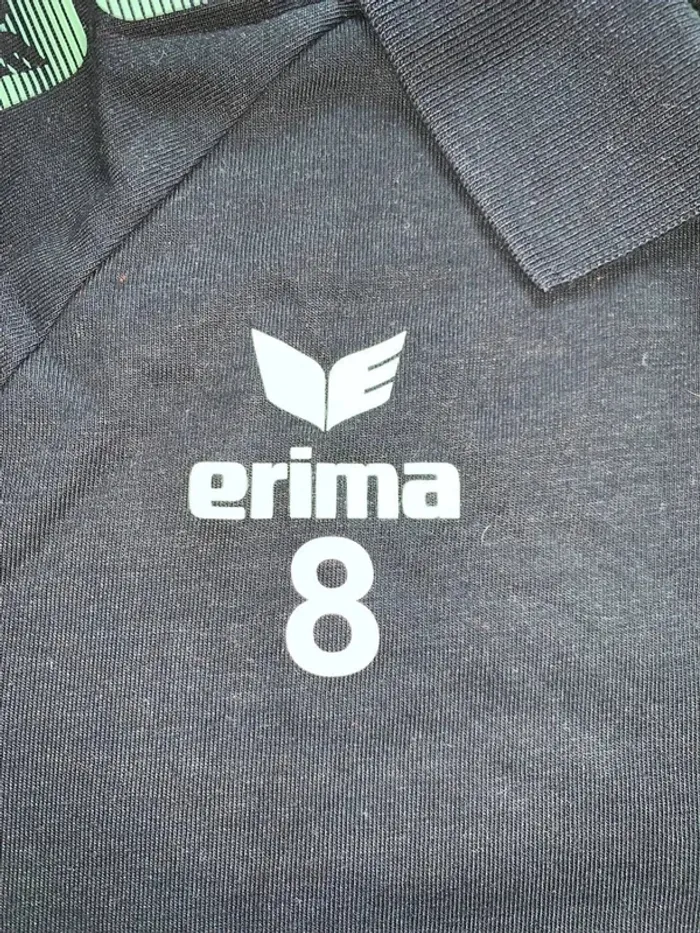 Polo noir sport homme erima taille S - photo numéro 2