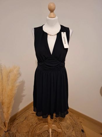 Robe chic noire/bleue marine neuve Morgan taille S 36