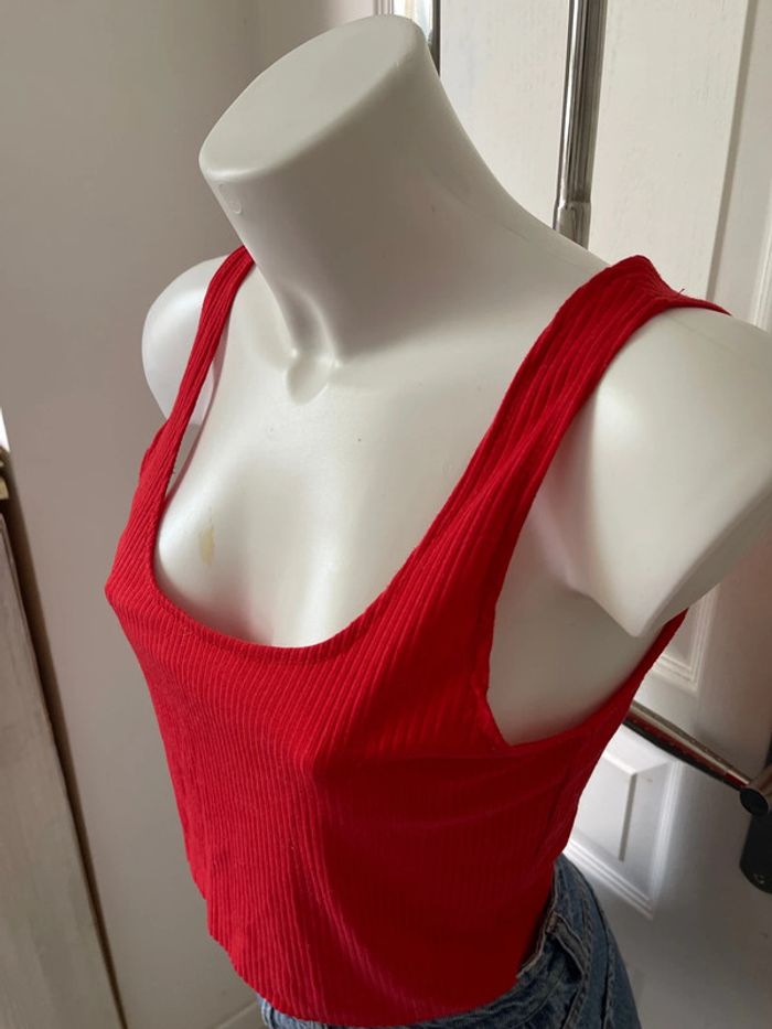 Crop top rouge - photo numéro 8