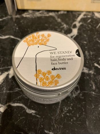 We Stand beurre hydratant pour la peau et les cheveux 100 ml Davines neuf
