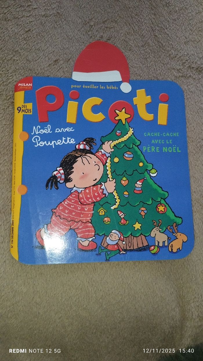 Picoti " Noël avec poupette"