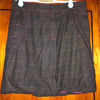 Jupe grise 40 Sisley