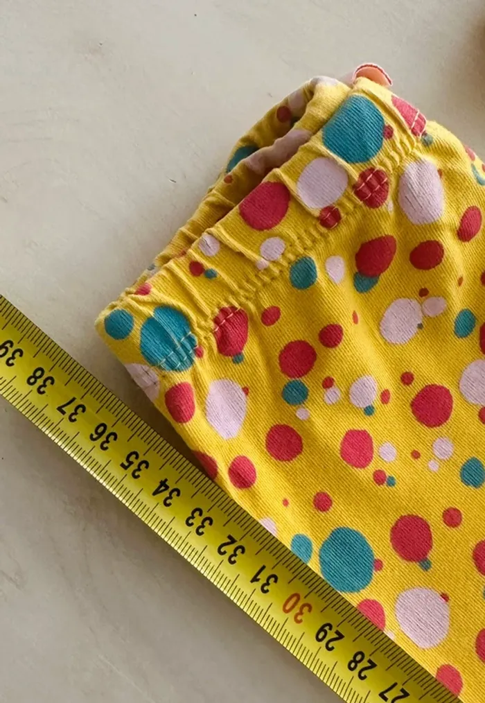 Lot de 2 leggings Fille 6-9 mois 74 cm - photo numéro 4