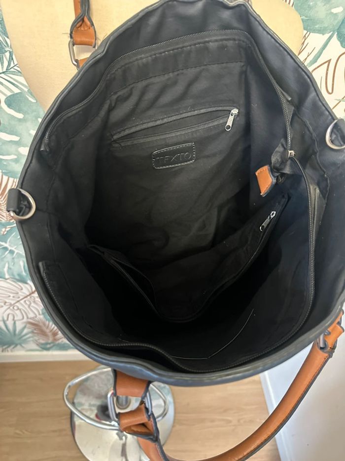 Sac besace Texto cuir - photo numéro 4