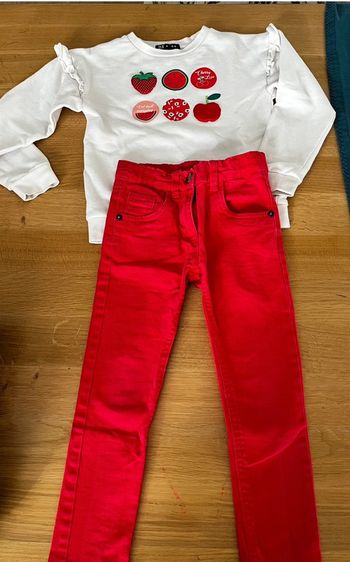 Lot Sweat et pantalon fille 5 ans