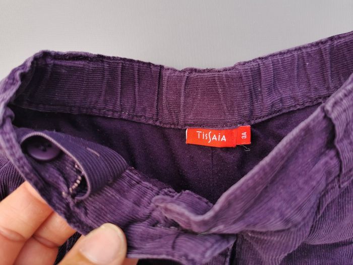 Short velours 3 ans fille Tissaïa - photo numéro 5