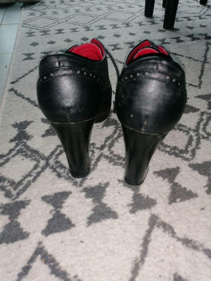 Derbies à talon noire pointure 38 - photo numéro 5