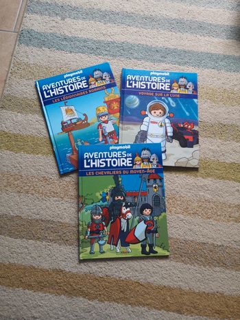 Lot de 3 BD Playmobil
