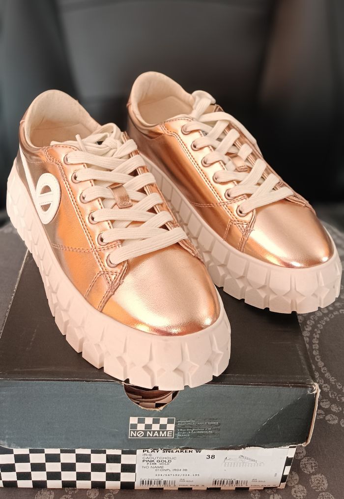 Baskets Femme, NO NAME play sneaker W, Rose-Gold. Pointure 38. Neuves. - photo numéro 9