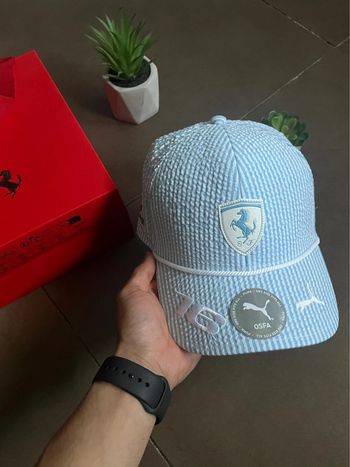 Casquette Puma x Ferrari x Charles Leclerc