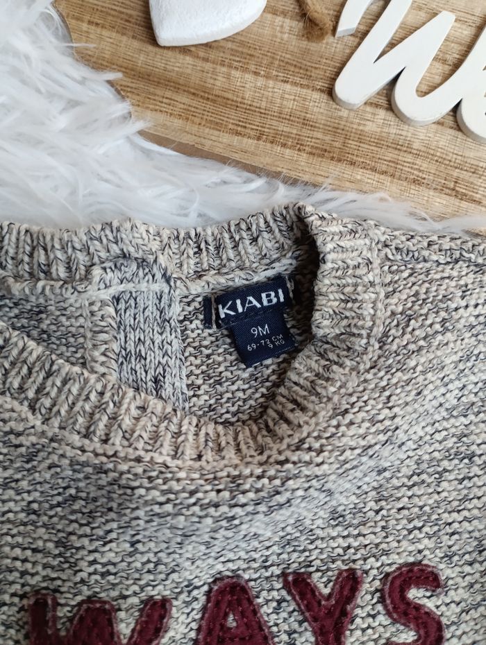 Pull 9 mois comme neuf garçon - photo numéro 2