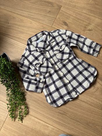 Sur chemise à carreaux Zara