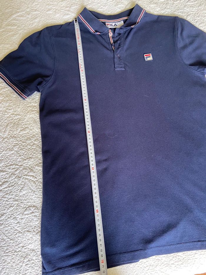 Polo Fila bleu marine taille S - photo numéro 12