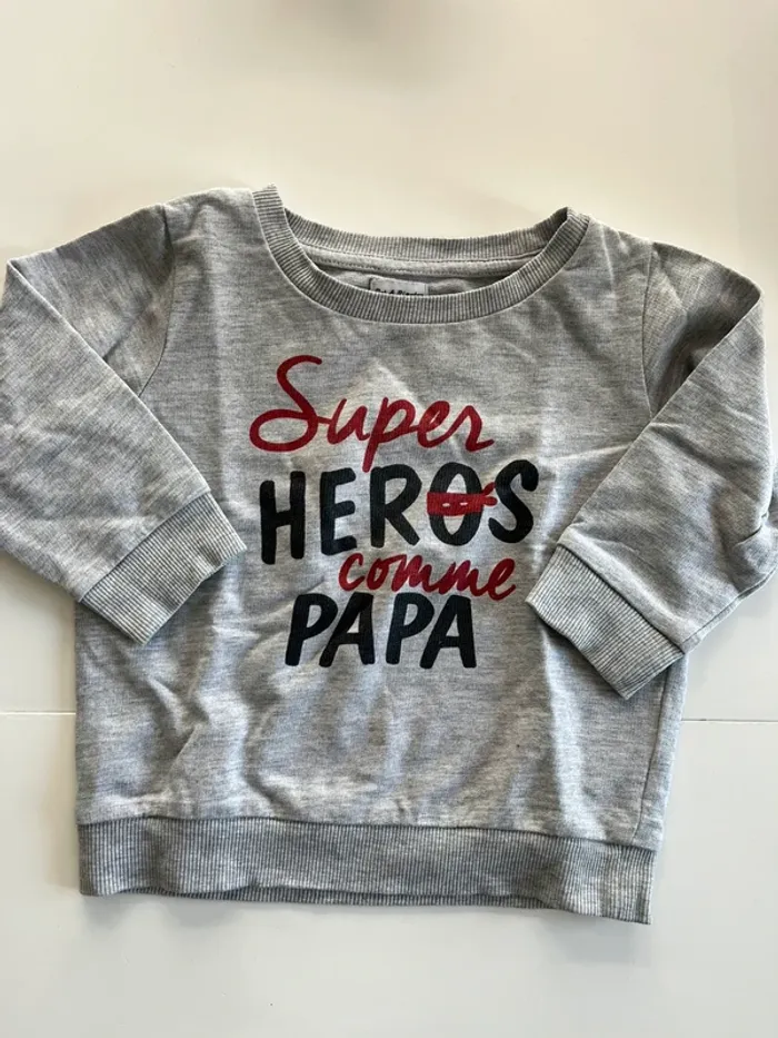 Sweat fin bébé