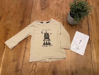 Tee short manches longues kiabi 12 mois